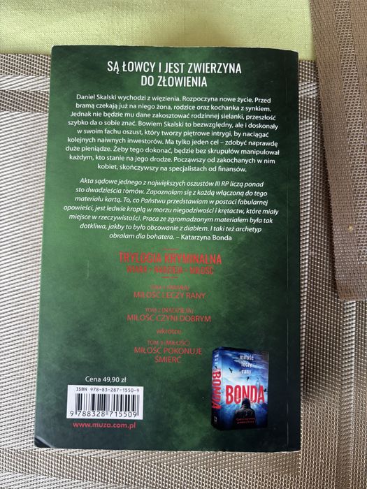 Ksiązka milość czyni dobrym Katarzyna Bonda