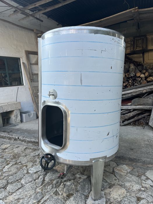 Cuba inox para vinho