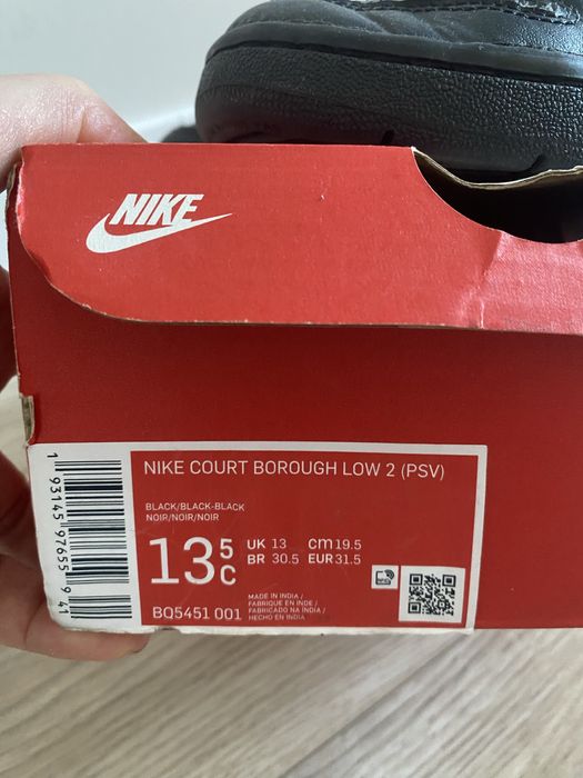 Продам  шкіряні кросівки Nike унісекс