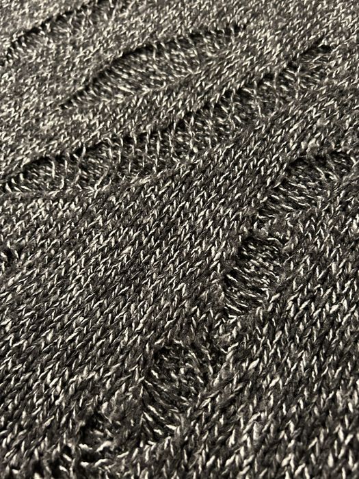 Sweter - czarny / szary Bershka rozm. M