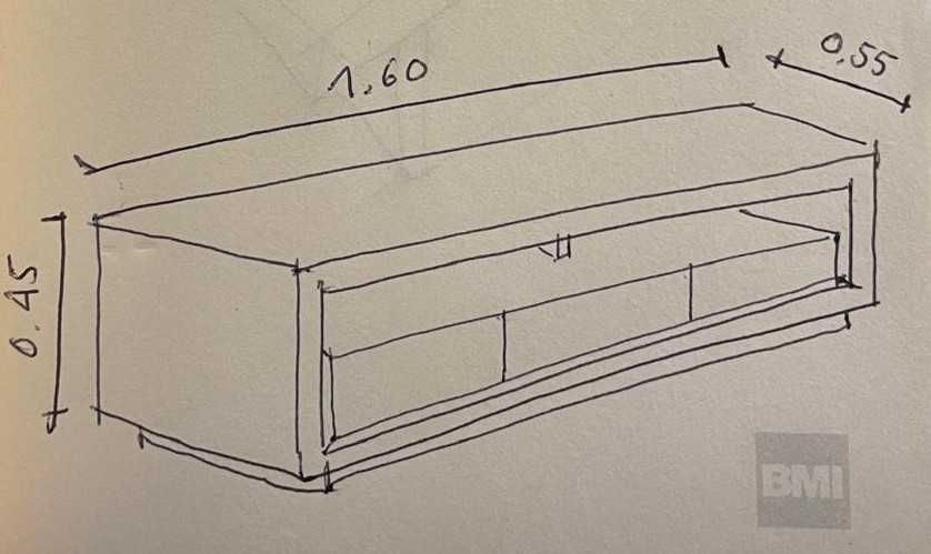 MÓVEL TV em madeira