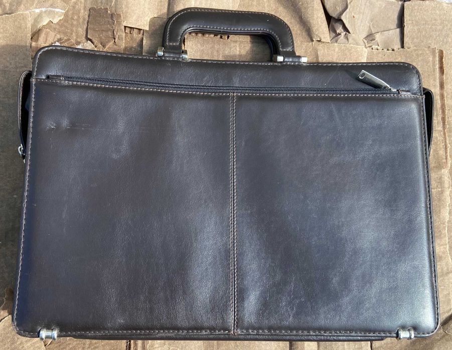 Мужская сумка портфель Valenta б/у стильная крутая оригинал Италия