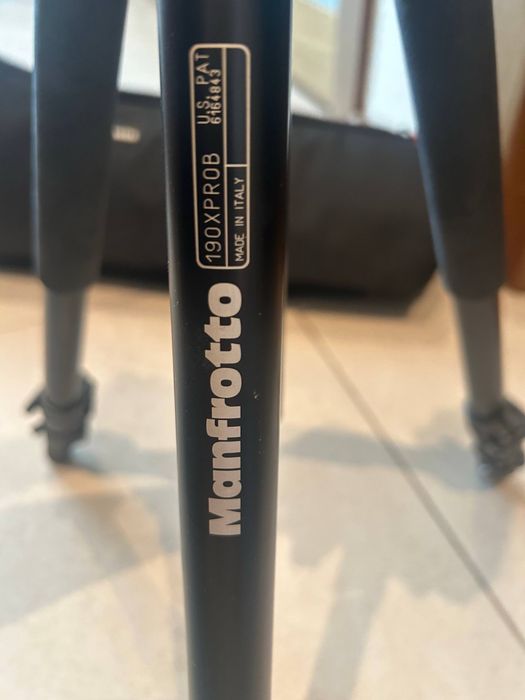 Штатив Manfrotto 190XPROB + 3D голова Manfrotto 410+чехол Manfrotto