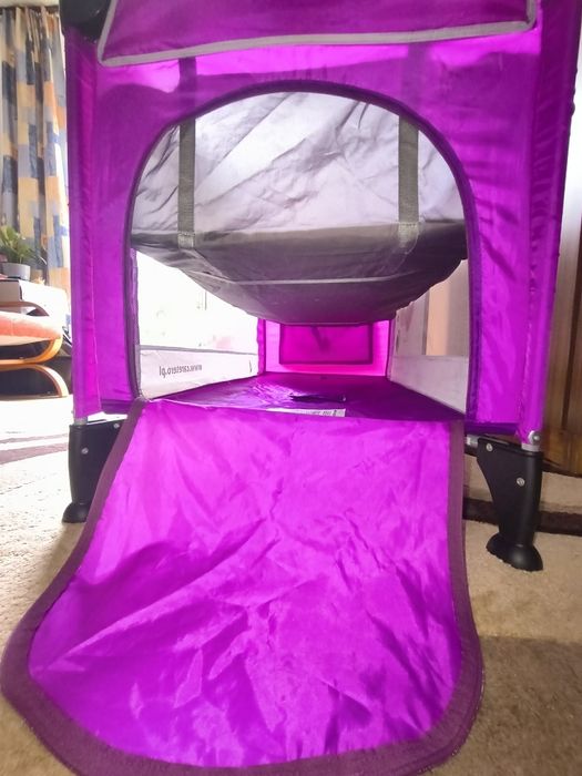 Łóżeczko turystyczne 3w1 120x60 +materac i Gratis
