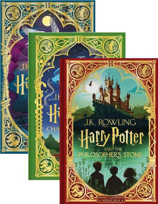Harry Potter MinaLima Edition (комплект із 3 книг)