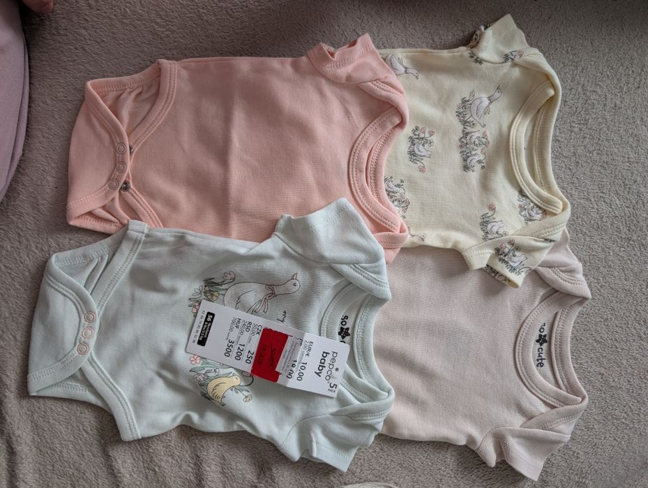 Nowe body niemowlęce 5 szt.