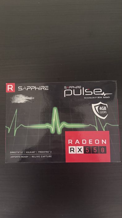 Placa Gráfica Sapphire Pulse Radeon RX 550 4GB GDDR5