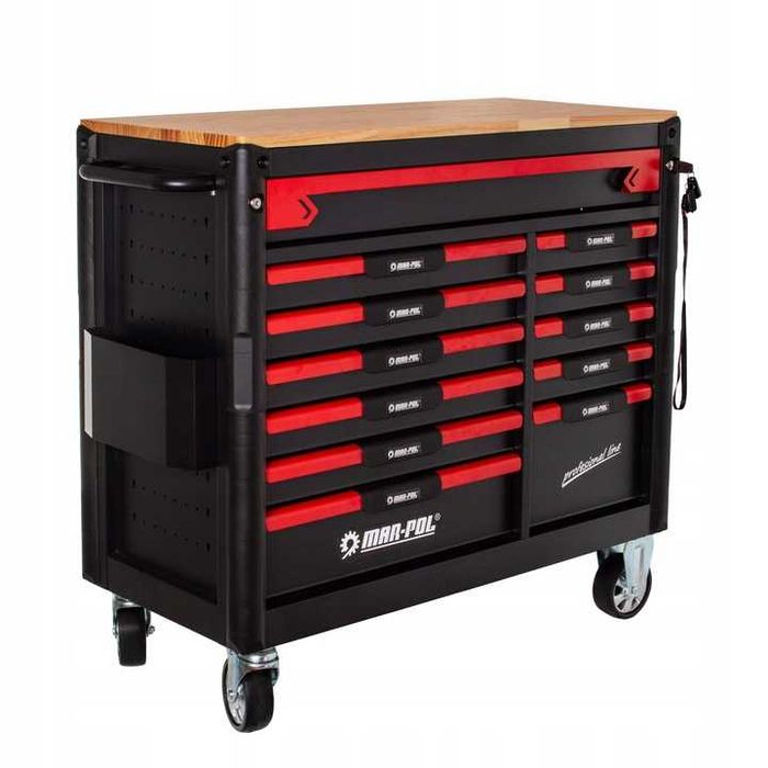 Szafka warsztatowa Wózek narzędziowy 12 szuflad XXL 293el Mar-Pol