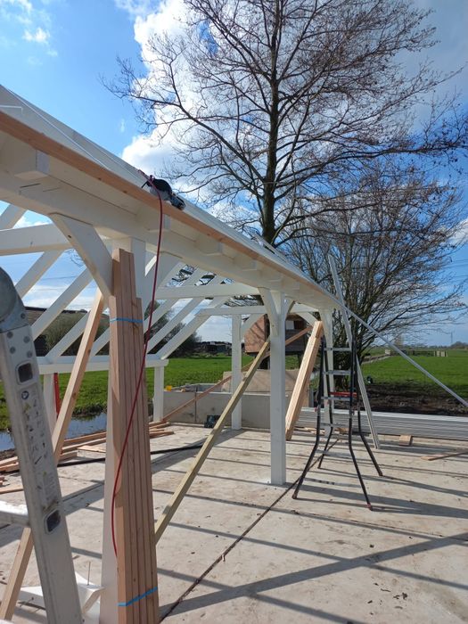 Wiaty ogrodowe Altany Tarasy Zadaszenia Ściany szkieletowe  Drewutnie