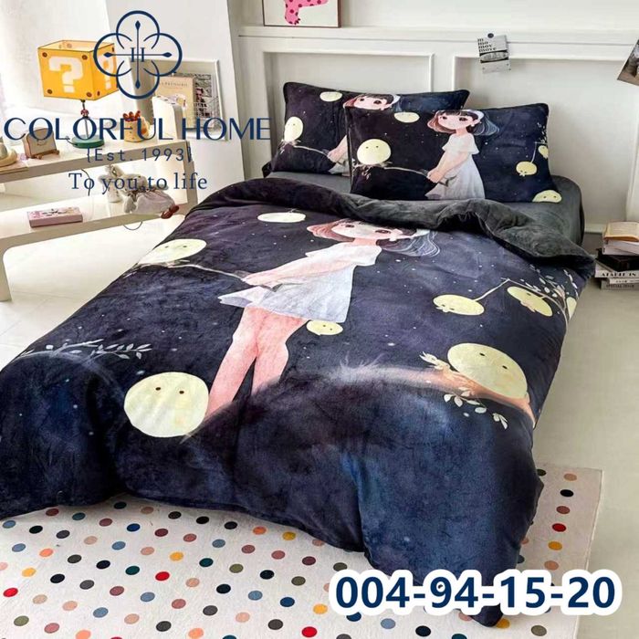 Новинка Дитяча тепла велюрова постіль, Полуторка