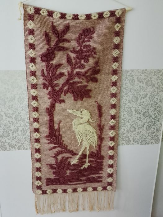 Piękny gobelin ręcznie tkany