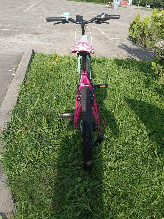 Jak NOWY ROWER INDIANA dla dziewczynki różowy 20 cali