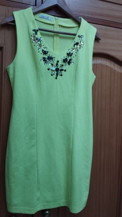 Vestido tam. L verde clarinho