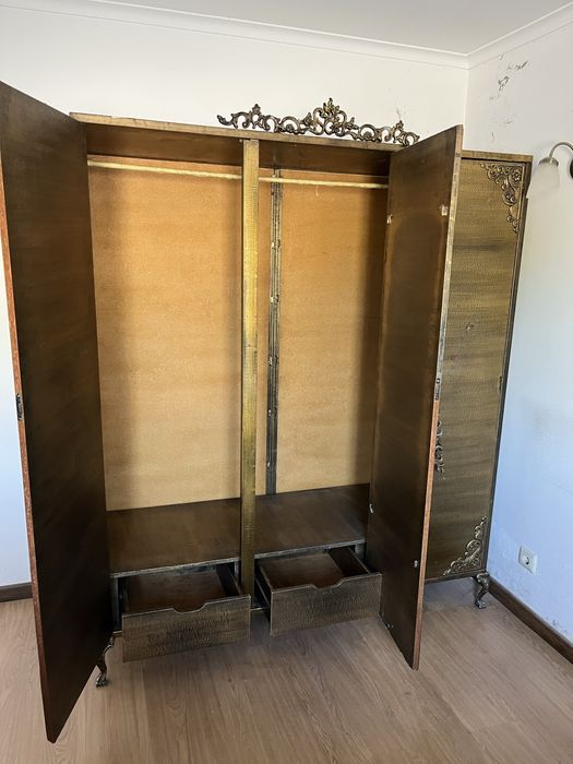 Armário ferro e madeira