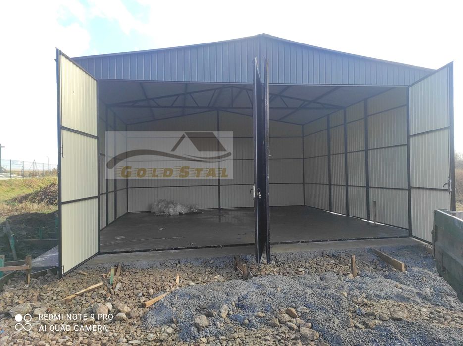 Garaż blaszany/Hala/Wiata 5x7x3, 6x6x3, 6x8x3, 4x6x3, 7x7x3