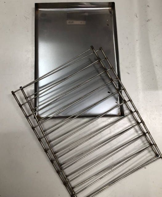 Термостійка нержавійка Коптильня для копчення риби м'яса коптилка