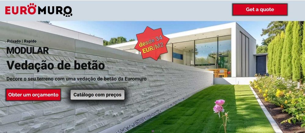 Euromuro - Muros modulares