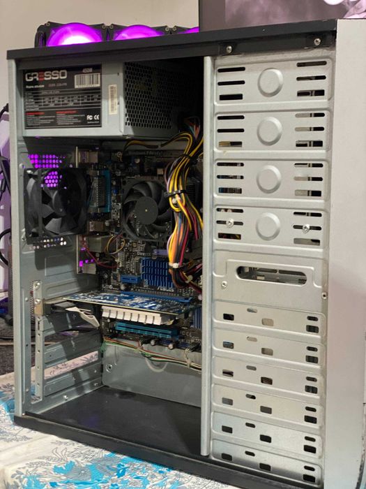 ПК AMD II x3 455, DDR3 8 Gb Gygabyte GT210 1G