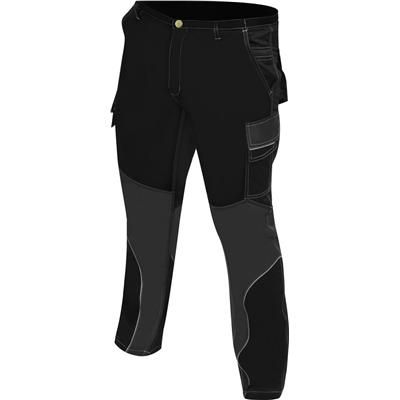 Spodnie robocze z elastanem odblaski czar 2XL Yato