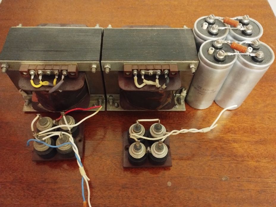 Пара трансформаторов 24 0 24 + обвязка