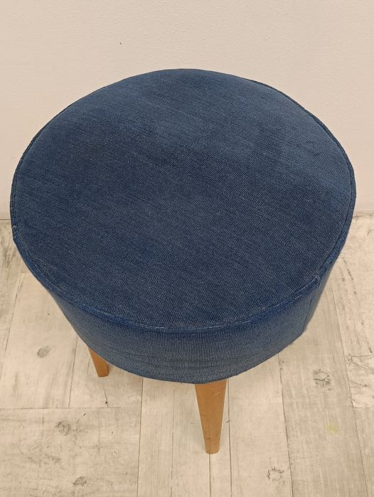 pufa mała do toaletki vintage lata 60-te design