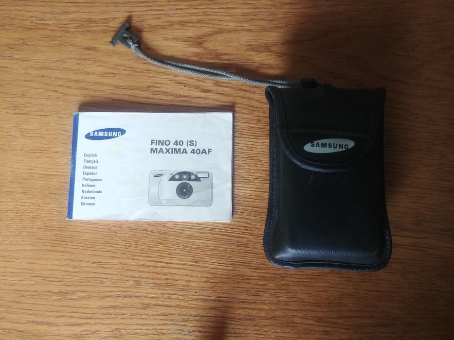Sprawny aparat fotograficzny Samsung Fino 40S