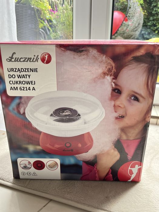 Urządzenie do waty cukrowej , firma Łucznik AM 6214 A , raz uzyte