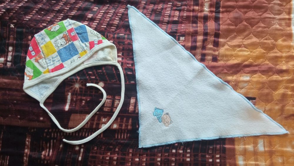 Шапка зимова, весна-осінь, літня, панамка, шарф, 0,6 - 10 років