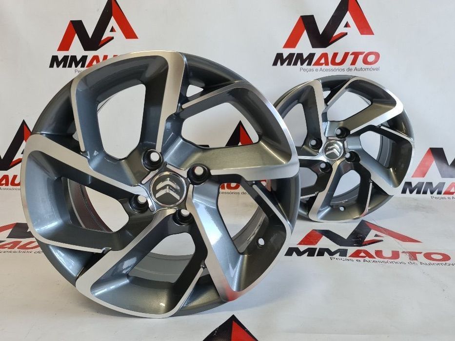 Jantes Citroen Gunmetal Polido 15