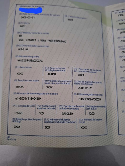 Audi A4 B8 2.0 TDI 143cv de 2008 excelente estado apenas 1 dono