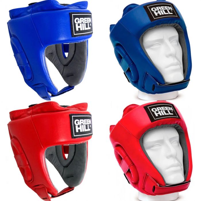 Боксерский шлем Green Hill UBF с печатью ФБУ