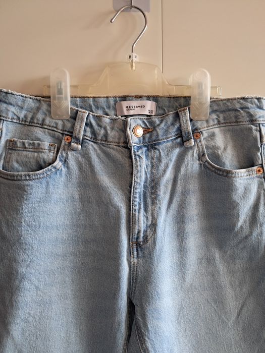 Jeansy Reserved dzwony roz.38 M/L