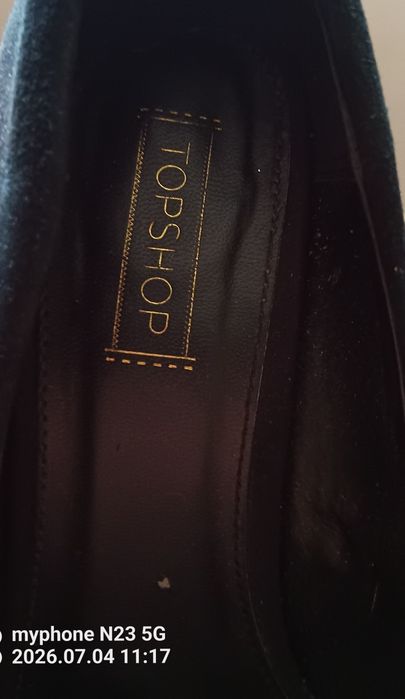 Czarne szpilki TopShop