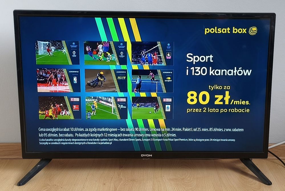 Telewizor DYON 32 cale TV Triple Tuner DVB-C/S2/T2