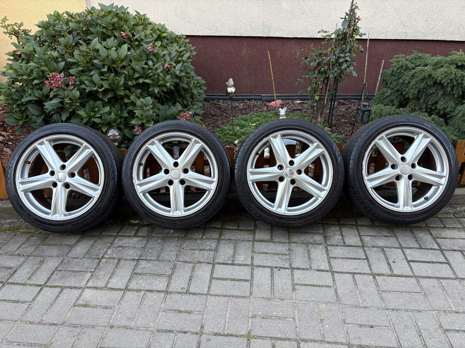 Alufelgi Koła Borbet 5x112 Caddy Touran Golf 17 cali A3 Octavia Leon