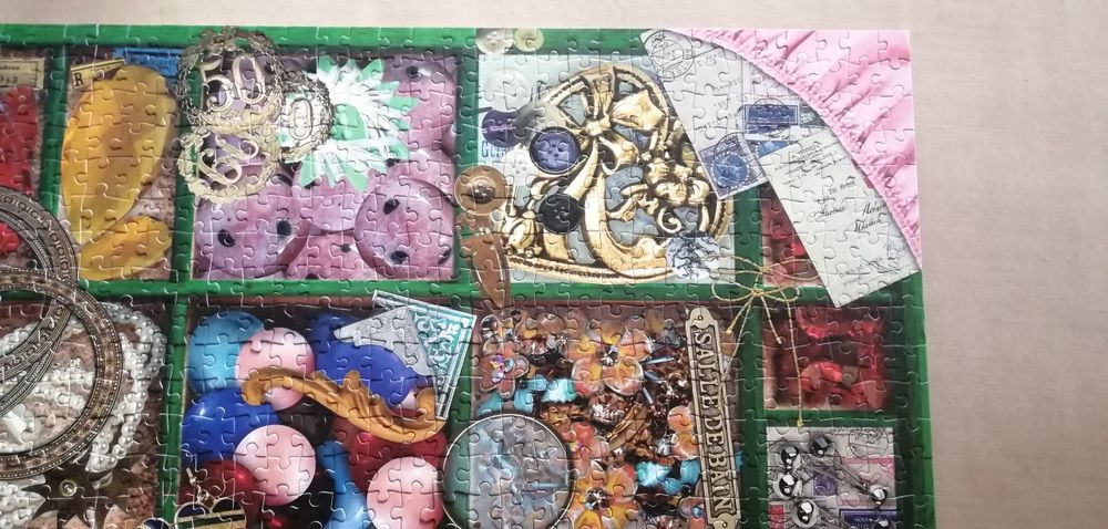 Puzzle Bluebird Zielona kolekcja 1000 kompletne