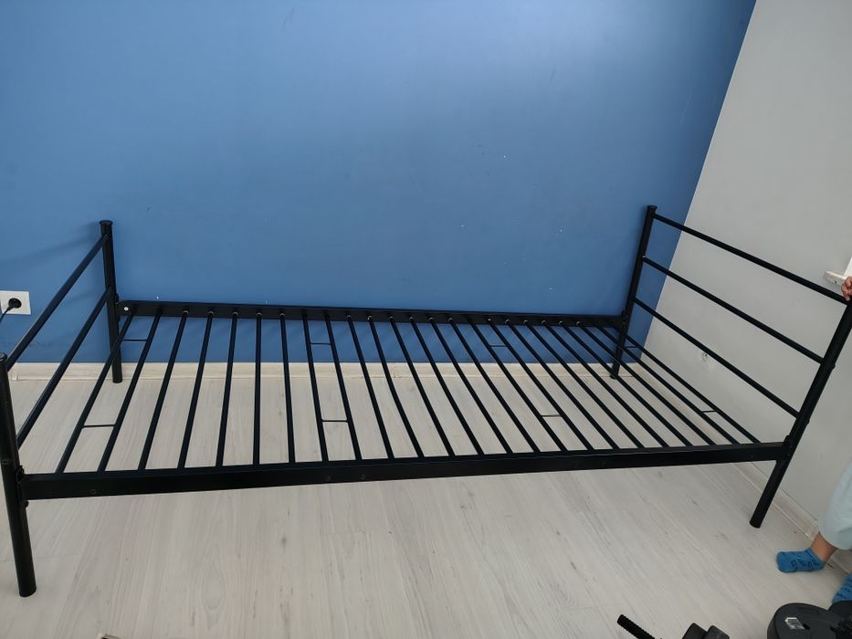 Łóżko metalowe 90x200 młodzieżowe