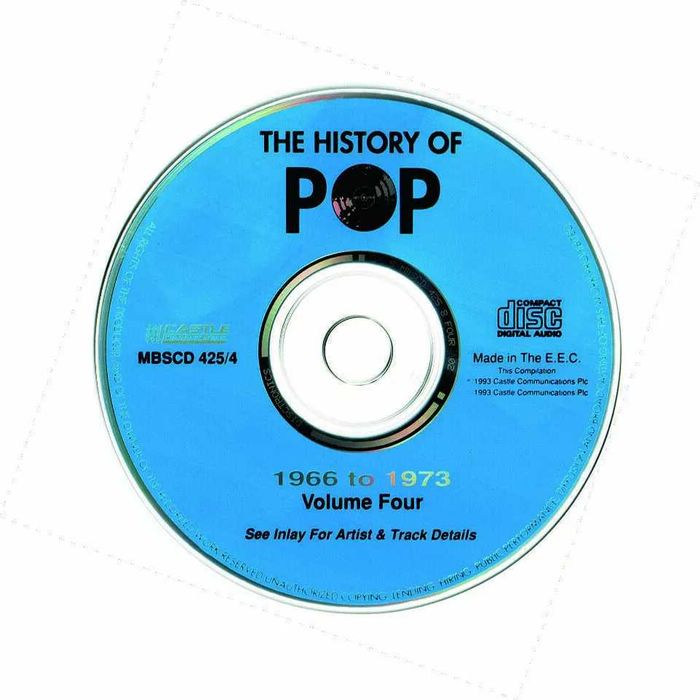 The History Of Pop - 1966 To 1973 - Volume 4 - CD - near MINT - 1993