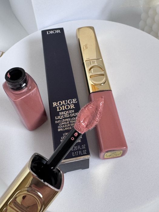 Помада Блиск Dior rouge sequin liquid duo 220