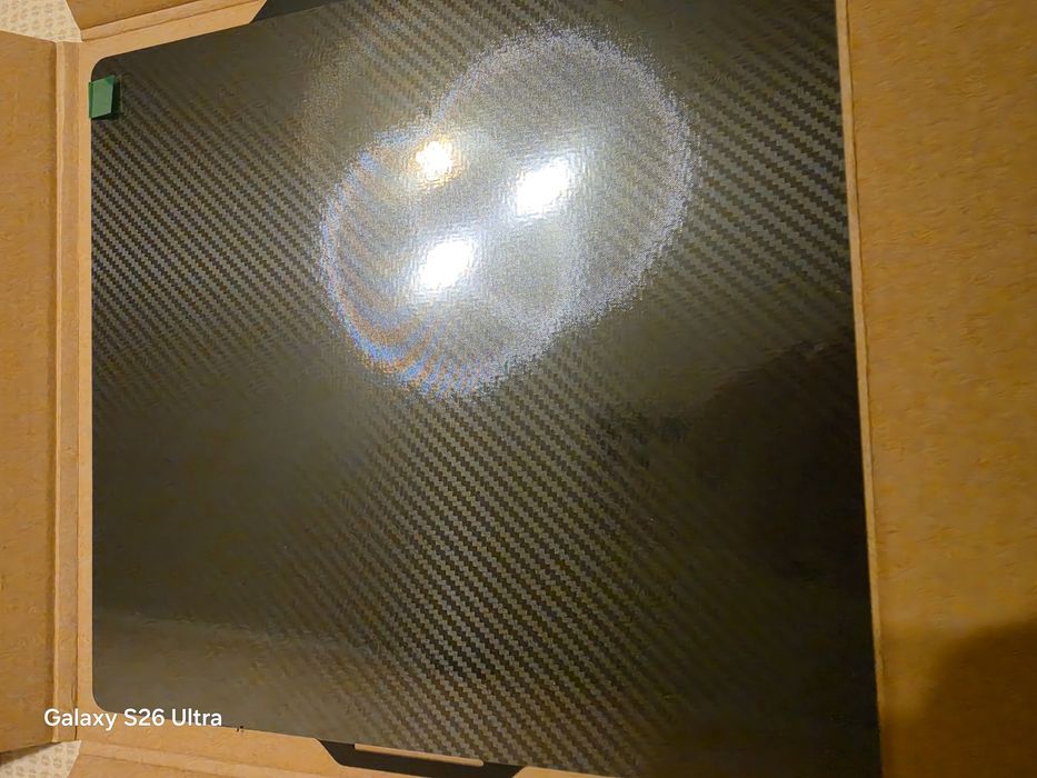 Пластина с двухсторонним 3D Effect покрытием Bambu Lab Carbon Surface Plate для X1/ P1/ A1
