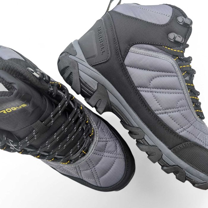 Чоловічі черевики Merrell Ice Cap Moc 2 Cordura сірі (Водостійкі!)