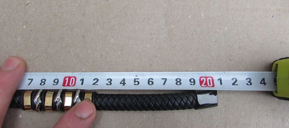 Чоловічий шкіряний браслет CheersLife (з Великобританії)