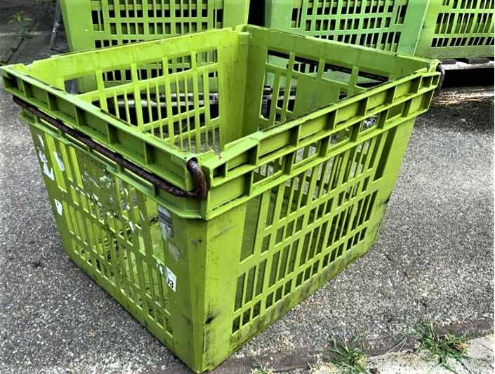 Pojemnik Skrzynka Plastikowa Kosz Box Magazynowy Transportowy Kuweta