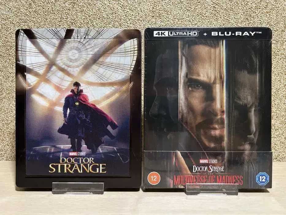 Steelbook Blu-ray Доктор Стрэндж  /Люди Икс/ Логан.