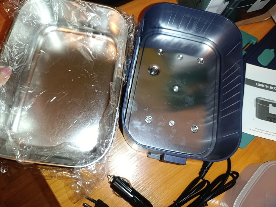 Elektryczny lunch box, pojemnik na żywność