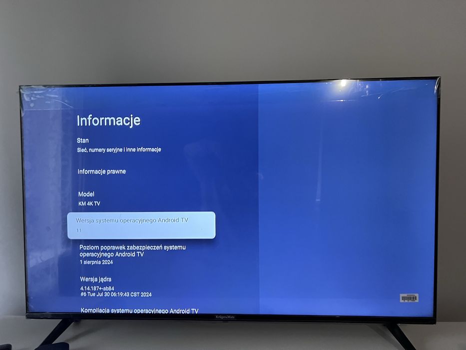 Spszedam Krüger&Matz Googl tv