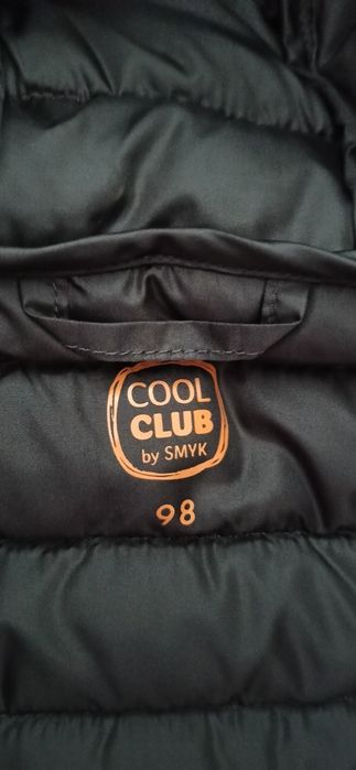 Lekka pikowana kurtka chłopięca Cool Club rozm 98 cm