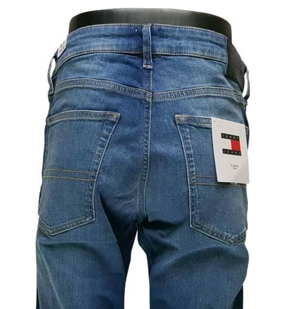 Męskie jeansy Tommy Jeans Scanton - Slim nowe oryg. Hilfiger - W31/L30