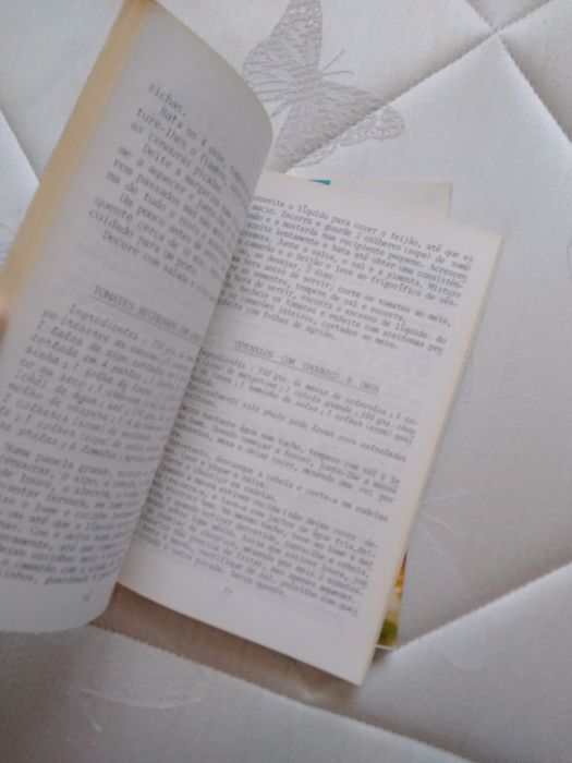 Pequenos livros de receitas conjunto (2) 3,50€