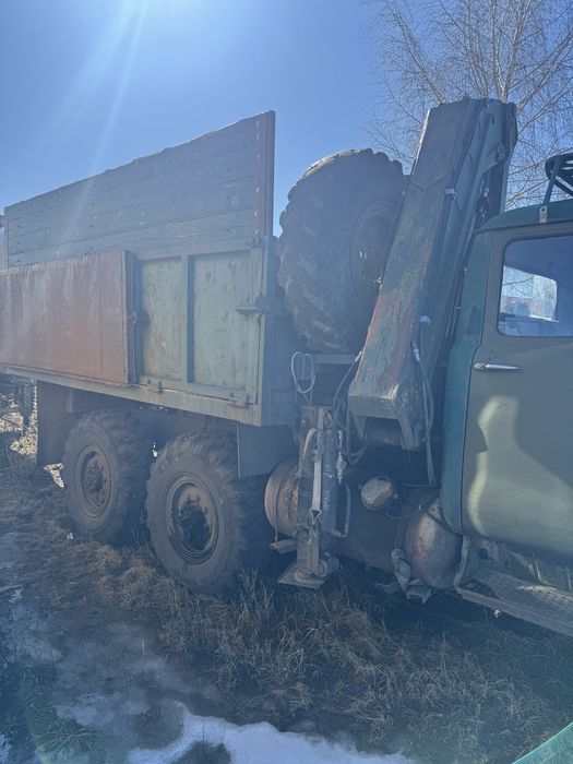 ЗИЛ 131 самосвал, с манипулятором и захватом. Манипулятор…..